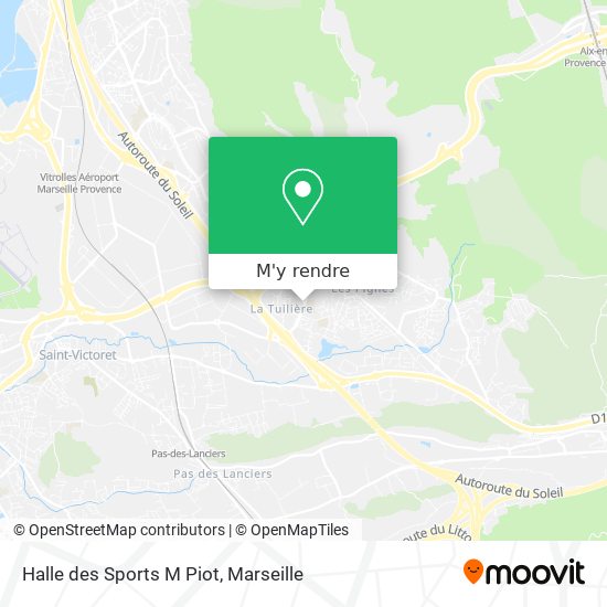 Halle des Sports M Piot plan