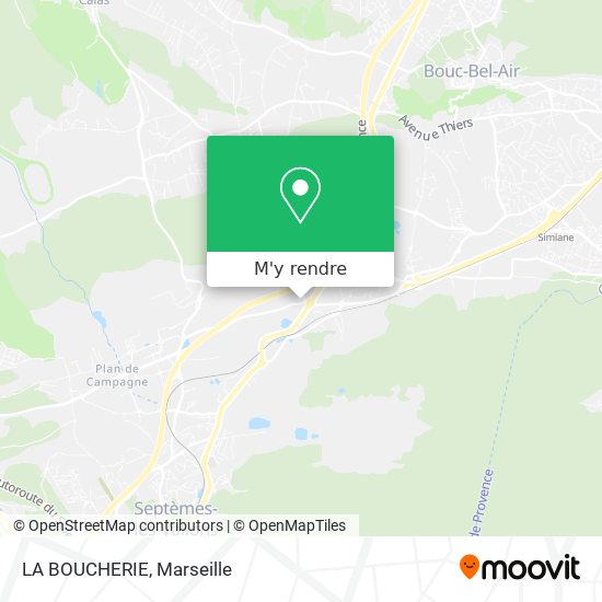 LA BOUCHERIE plan