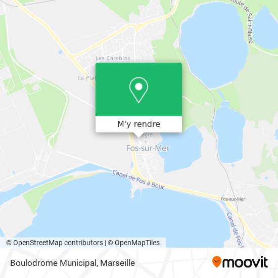 Boulodrome Municipal plan