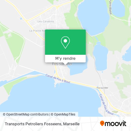 Transports Petroliers Fosseens plan
