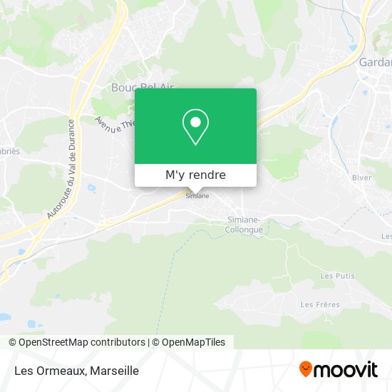 Les Ormeaux plan