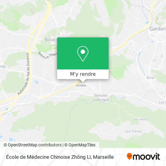 École de Médecine Chinoise Zhōng Lì plan