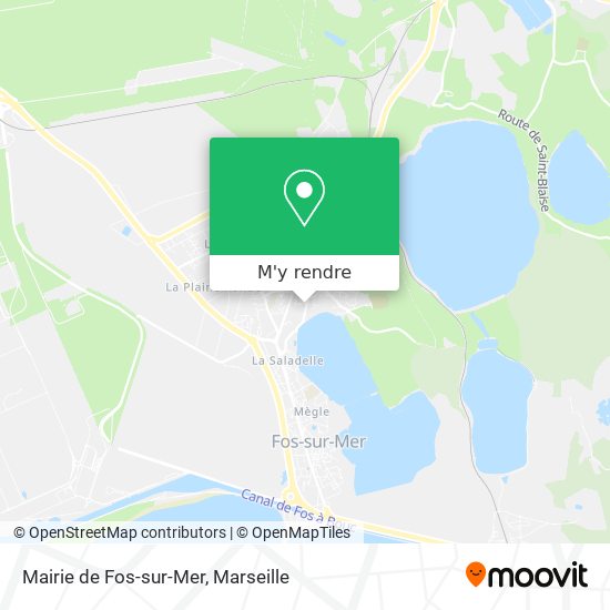 Mairie de Fos-sur-Mer plan