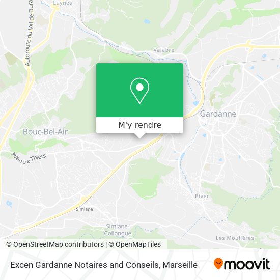 Excen Gardanne Notaires and Conseils plan