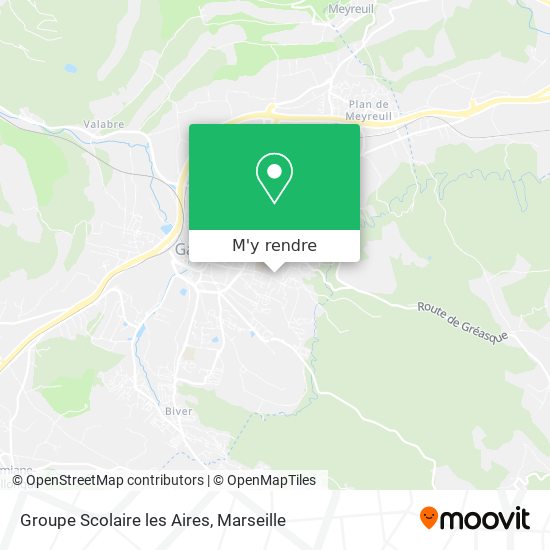 Groupe Scolaire les Aires plan