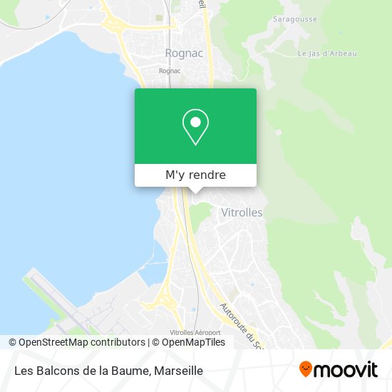 Les Balcons de la Baume plan