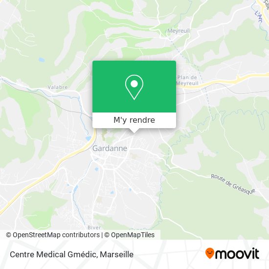 Centre Medical Gmédic plan