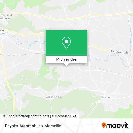 Peynier Automobiles plan