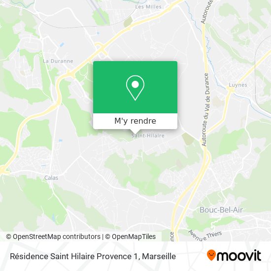 Résidence Saint Hilaire Provence 1 plan