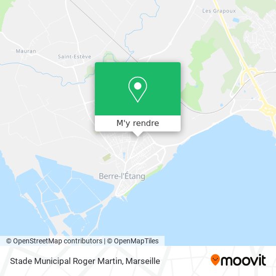 Stade Municipal Roger Martin plan