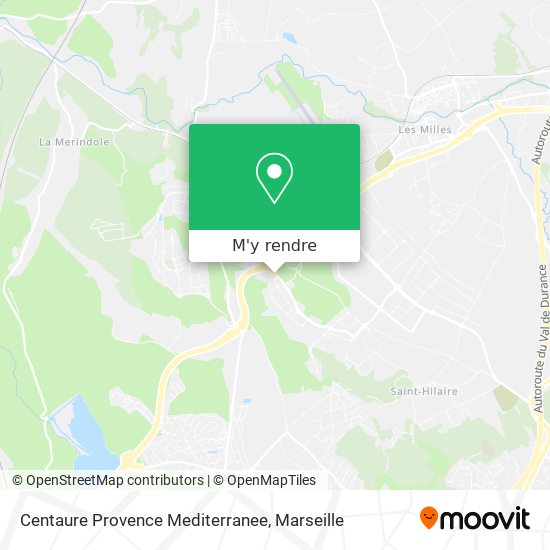 Centaure Provence Mediterranee plan