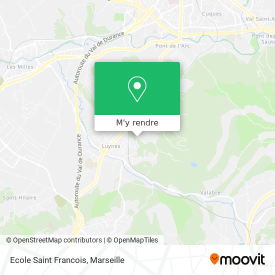 Ecole Saint Francois plan