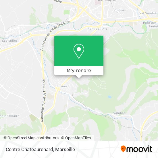 Centre Chateaurenard plan