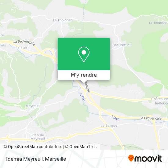 Idemia Meyreuil plan