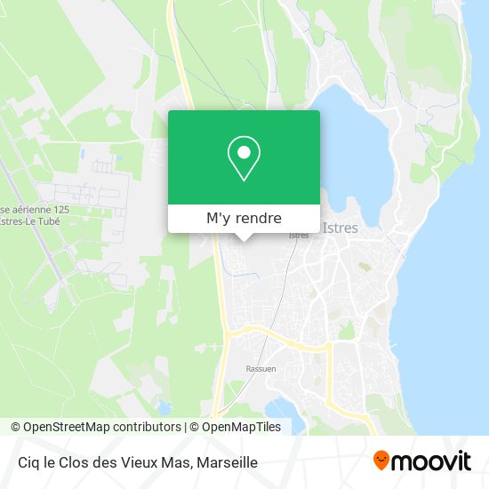 Ciq le Clos des Vieux Mas plan