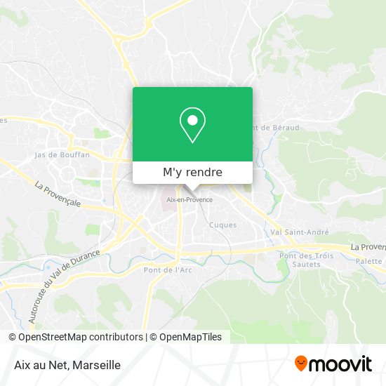 Aix au Net plan