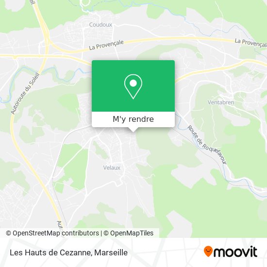 Les Hauts de Cezanne plan