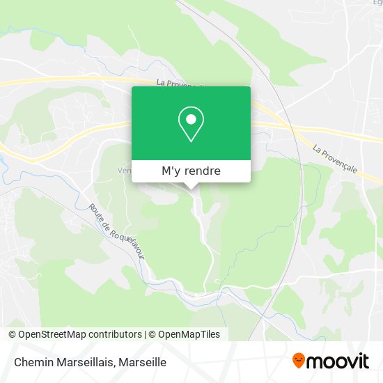 Chemin Marseillais plan