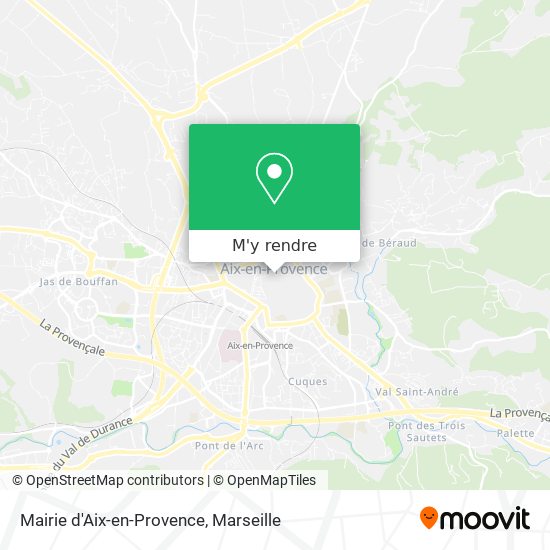 Mairie d'Aix-en-Provence plan
