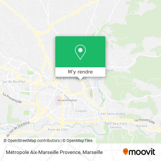 Métropole Aix-Marseille Provence plan