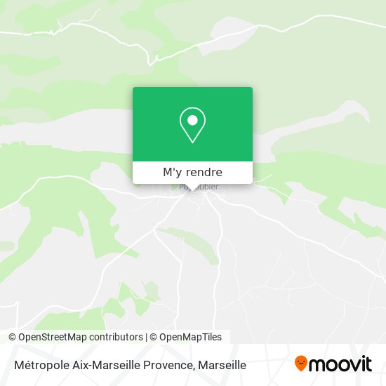 Métropole Aix-Marseille Provence plan