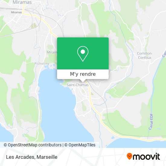 Les Arcades plan