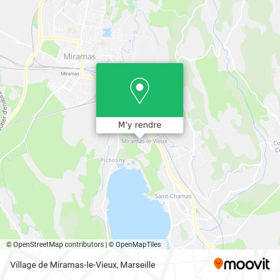 Village de Miramas-le-Vieux plan