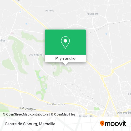 Centre de Sibourg plan