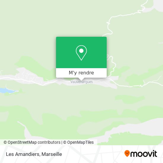 Les Amandiers plan