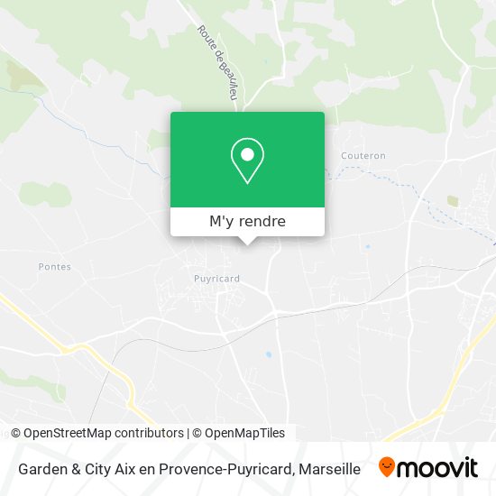 Garden & City Aix en Provence-Puyricard plan