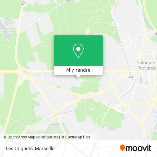 Les Criquets plan