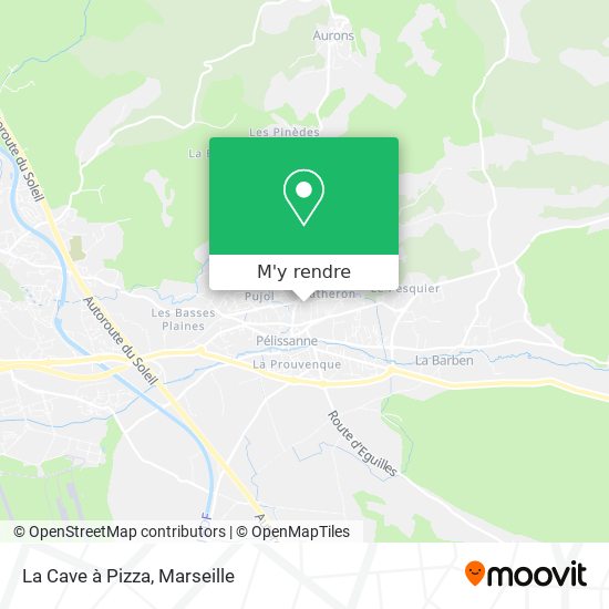 La Cave à Pizza plan
