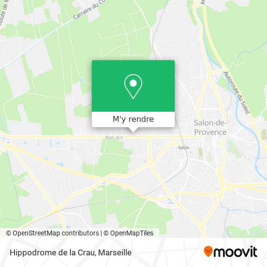 Hippodrome de la Crau plan