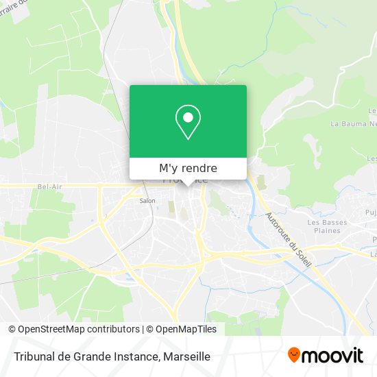 Tribunal de Grande Instance plan