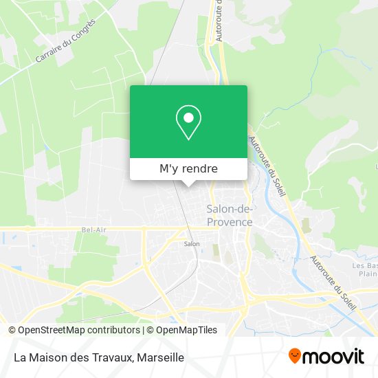 La Maison des Travaux plan