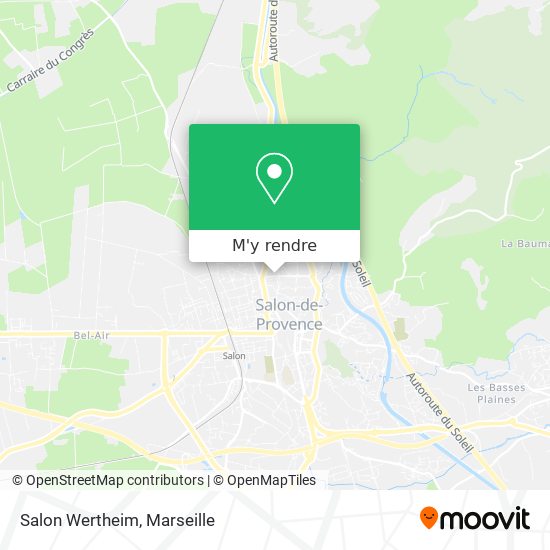Salon Wertheim plan
