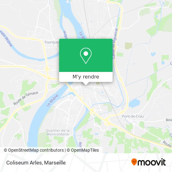 Coliseum Arles plan