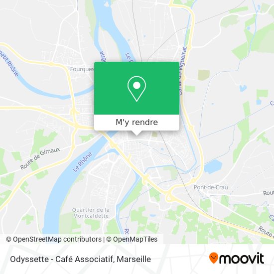 Odyssette - Café Associatif plan
