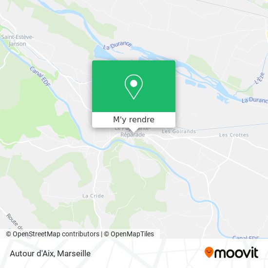 Autour d'Aix plan
