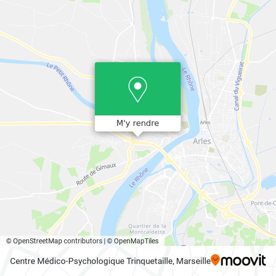 Centre Médico-Psychologique Trinquetaille plan