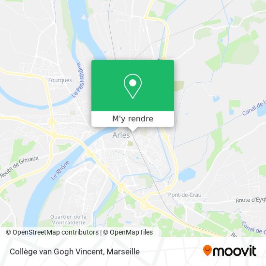 Collège van Gogh Vincent plan