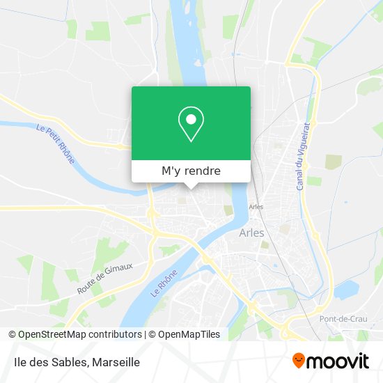 Ile des Sables plan