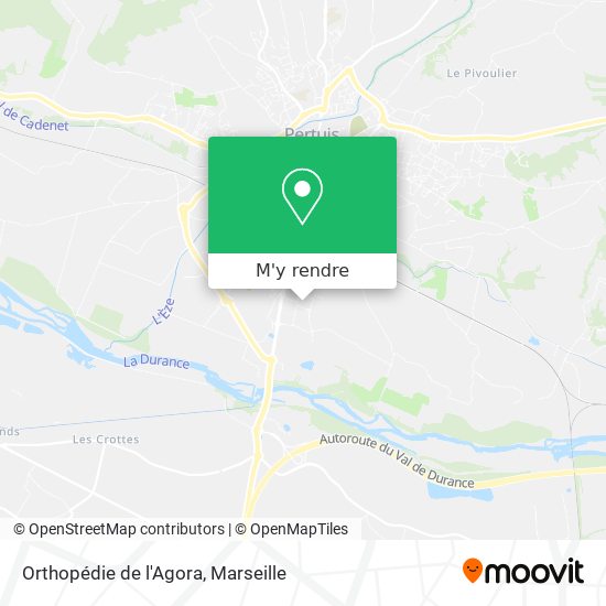 Orthopédie de l'Agora plan
