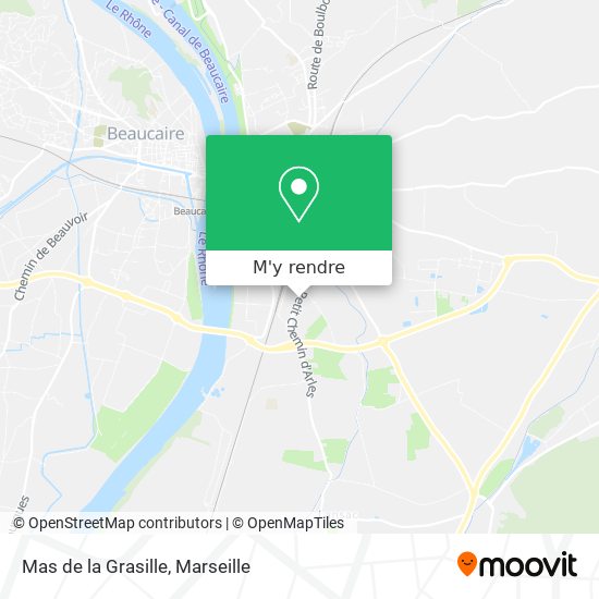 Mas de la Grasille plan