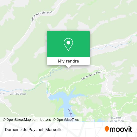 Domaine du Payanet plan