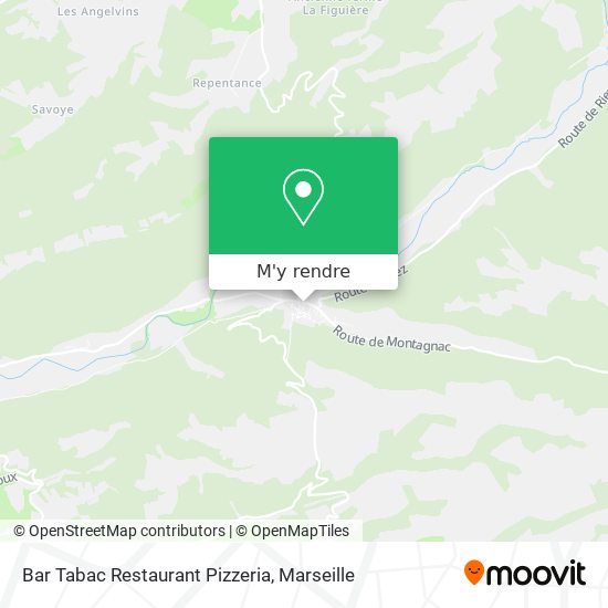 Bar Tabac Restaurant Pizzeria plan
