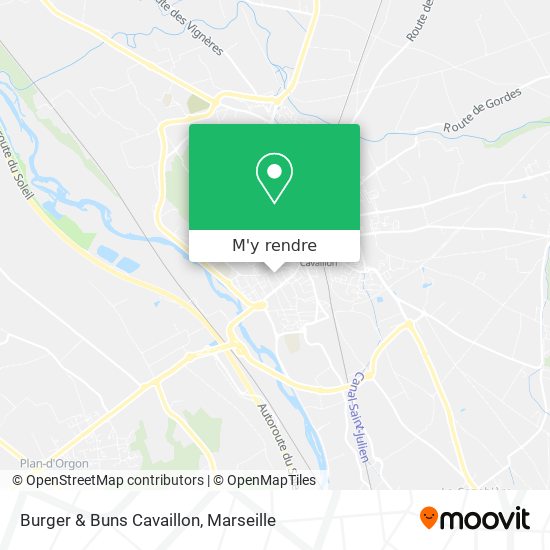 Burger & Buns Cavaillon plan