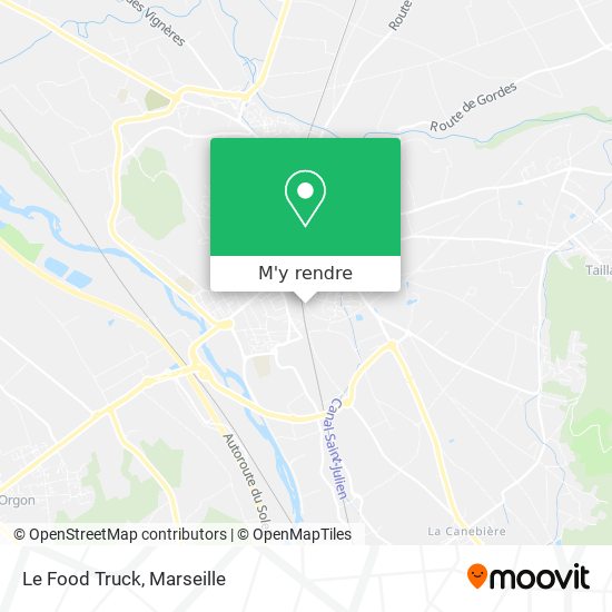 Le Food Truck plan