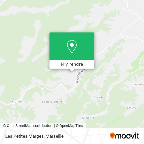 Les Petites Marges plan