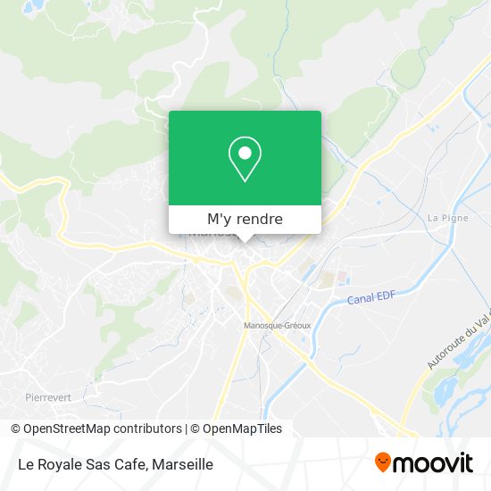 Le Royale Sas Cafe plan